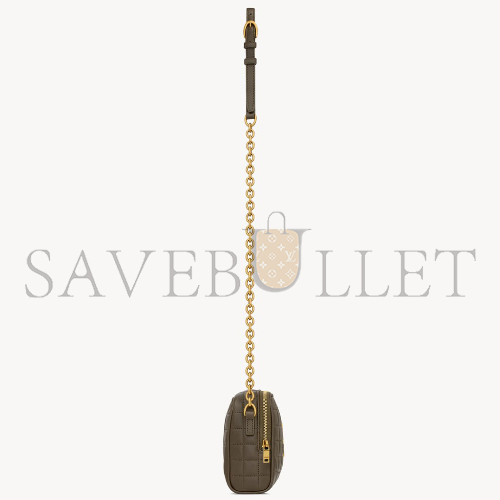 Y*L le cassandre matelassÉ carrÉ sheepskin camera bag 764809aabvp3212 (19.5*14*4cm)